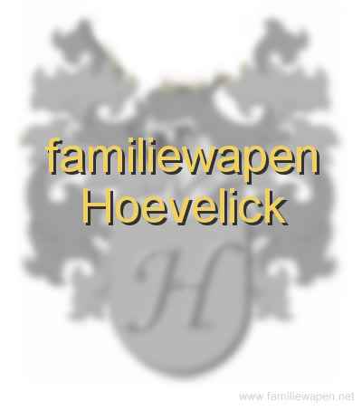 familiewapen Hoevelick