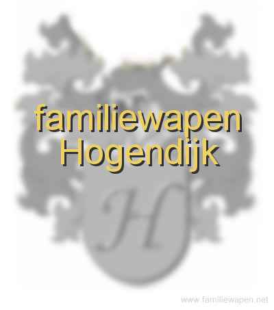 familiewapen Hogendijk