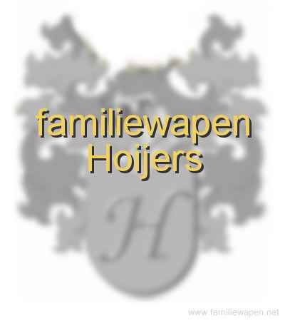 familiewapen Hoijers