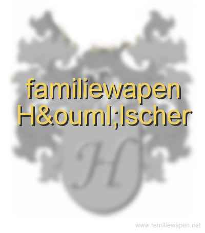 familiewapen Hölscher