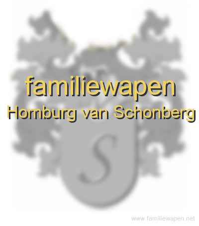 familiewapen Homburg van Schonberg