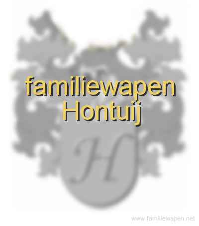 familiewapen Hontuij