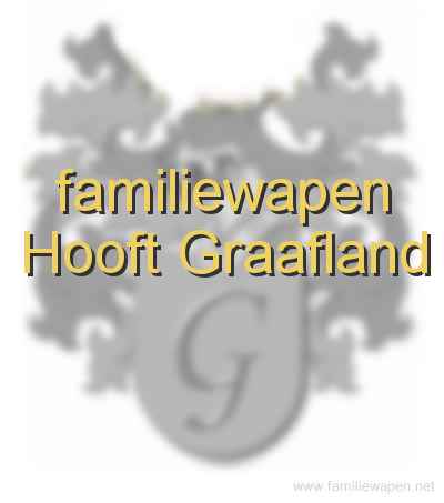 familiewapen Hooft Graafland