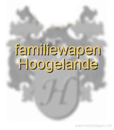 familiewapen Hoogelande