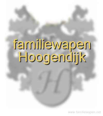 familiewapen Hoogendijk