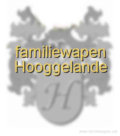 familiewapen Hooggelande