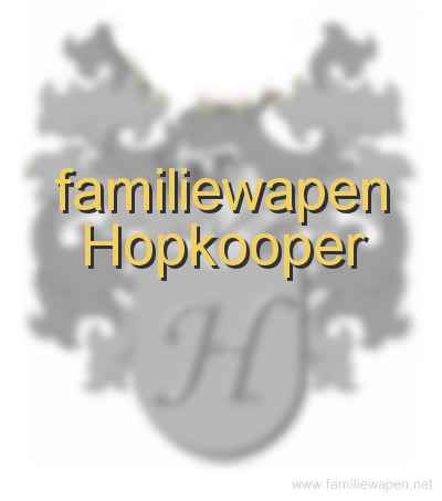 familiewapen Hopkooper