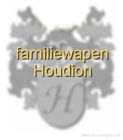 familiewapen Houdion