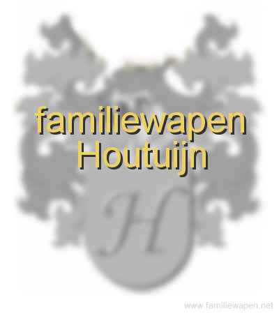 familiewapen Houtuijn