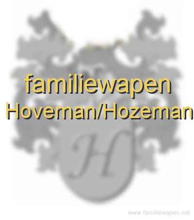 familiewapen Hoveman/Hozeman