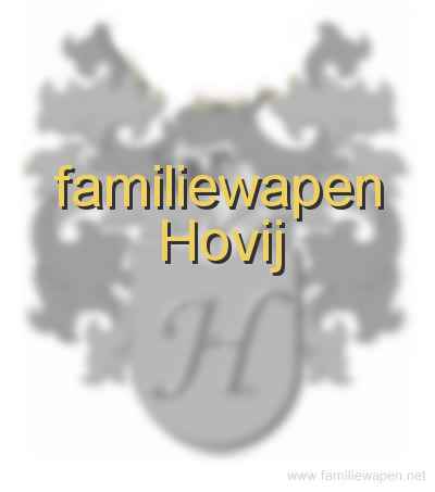 familiewapen Hovij