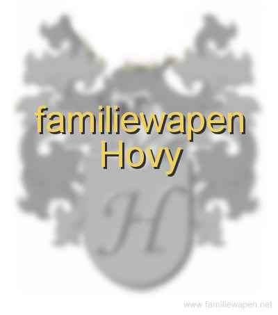 familiewapen Hovy