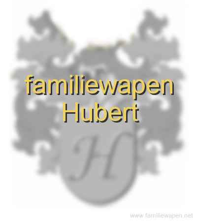 familiewapen Hubert