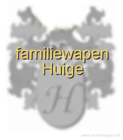 familiewapen Huige