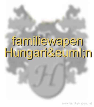 familiewapen Hungariën