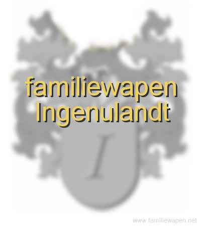 familiewapen Ingenulandt