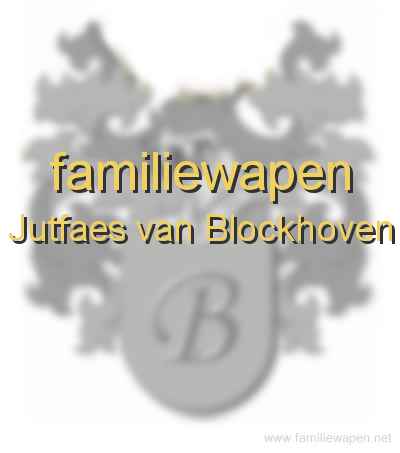 familiewapen Jutfaes van Blockhoven