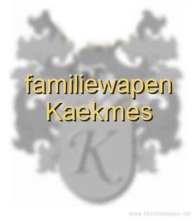 familiewapen Kaekmes