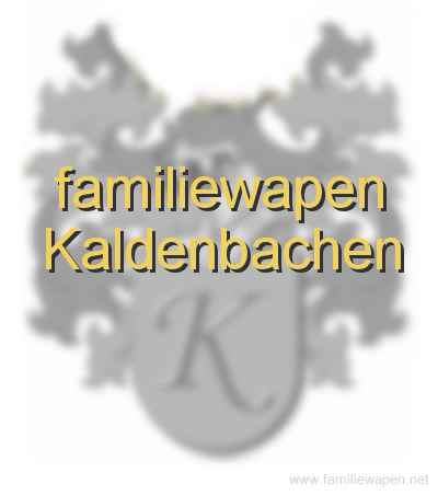 familiewapen Kaldenbachen