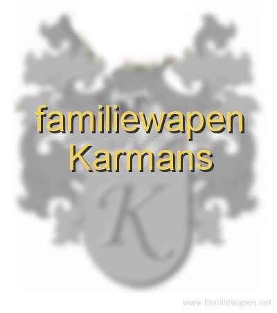 familiewapen Karmans