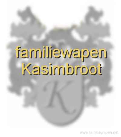 familiewapen Kasimbroot