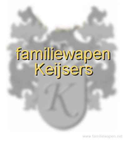 familiewapen Keijsers