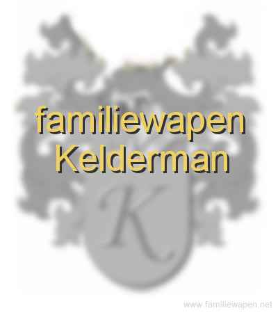 familiewapen Kelderman