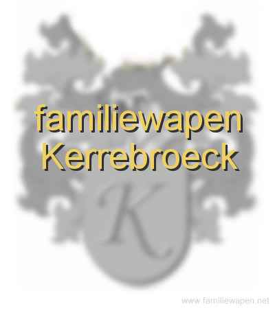 familiewapen Kerrebroeck