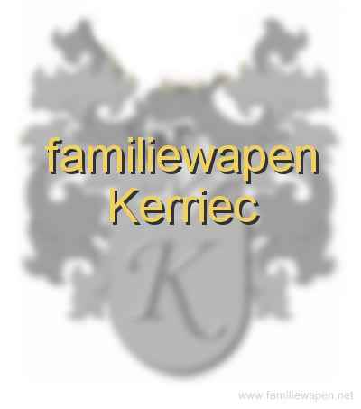 familiewapen Kerriec