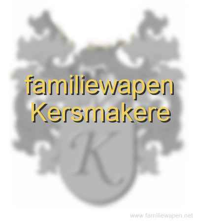 familiewapen Kersmakere