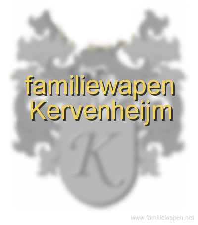 familiewapen Kervenheijm