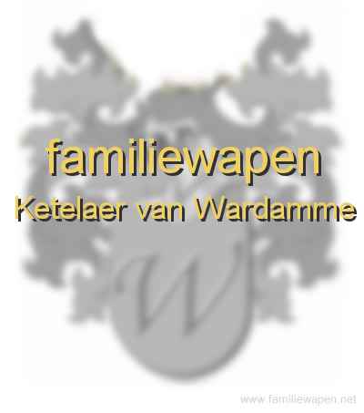 familiewapen Ketelaer van Wardamme