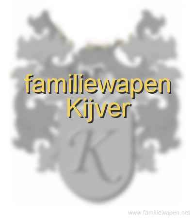 familiewapen Kijver