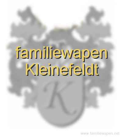 familiewapen Kleinefeldt