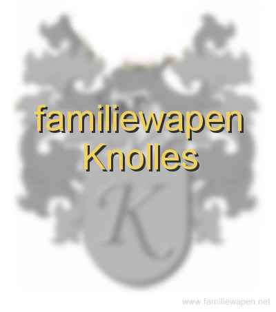 familiewapen Knolles