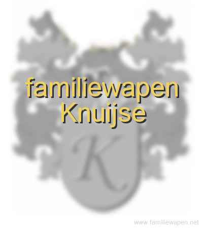 familiewapen Knuijse