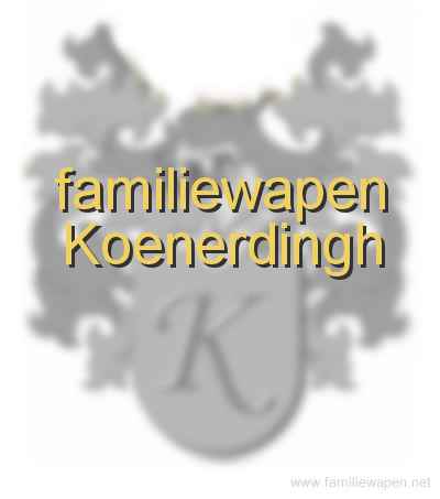 familiewapen Koenerdingh