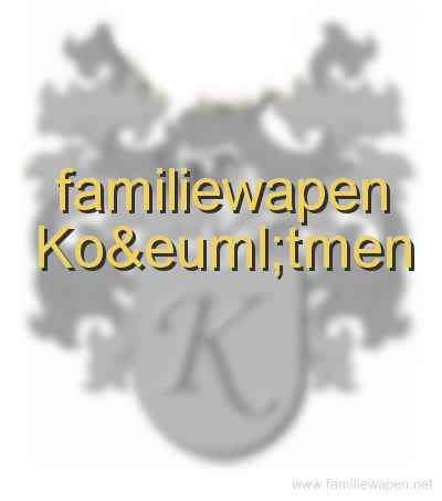 familiewapen Koëtmen