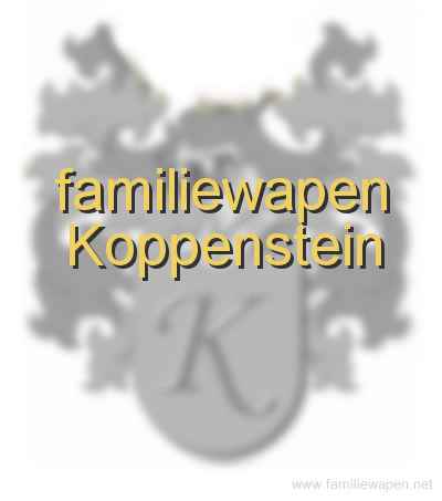 familiewapen Koppenstein