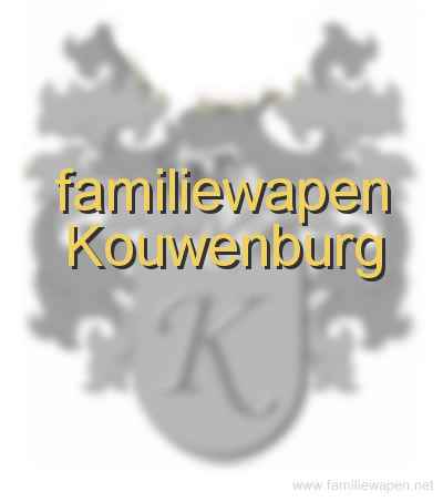 familiewapen Kouwenburg