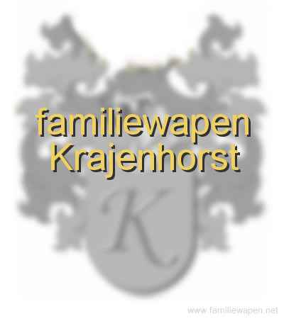 familiewapen Krajenhorst