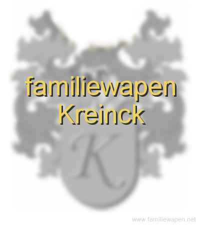 familiewapen Kreinck