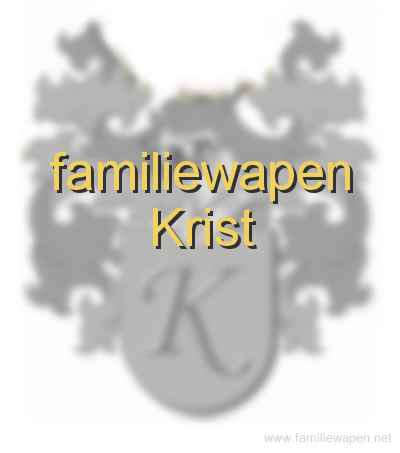 familiewapen Krist