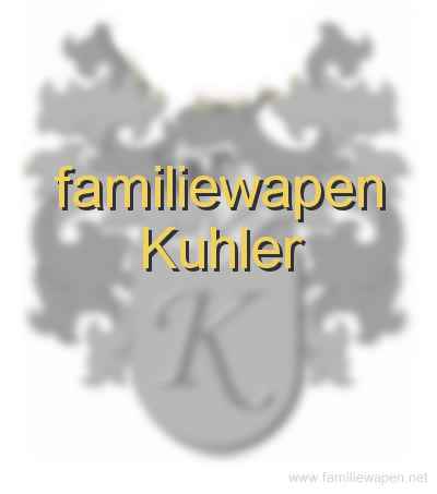 familiewapen Kuhler