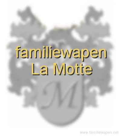 familiewapen La Motte