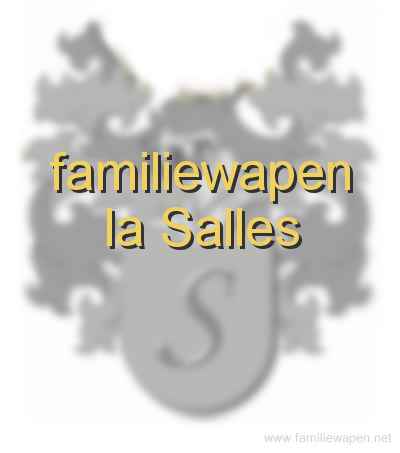 familiewapen la Salles