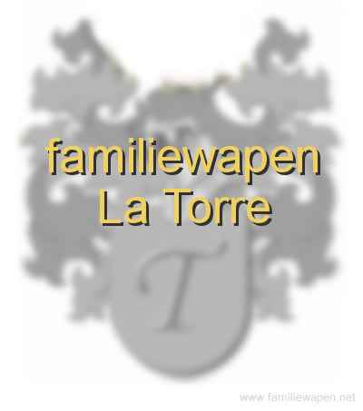 familiewapen La Torre