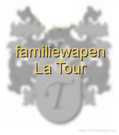 familiewapen La Tour