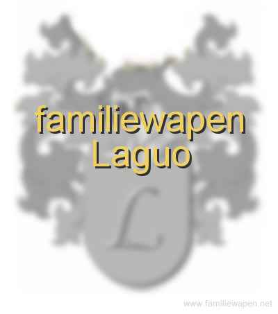 familiewapen Laguo