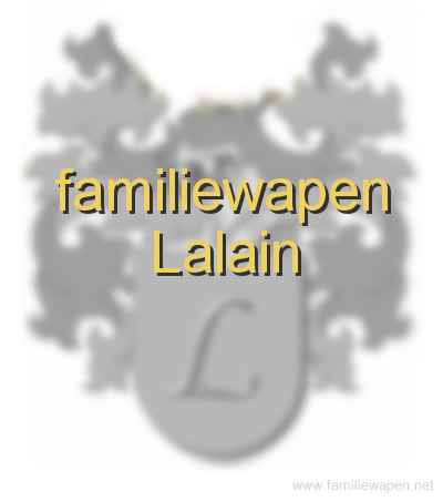 familiewapen Lalain